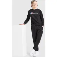Berghaus Large Logo Crew Sweatshirt Junior, zwart