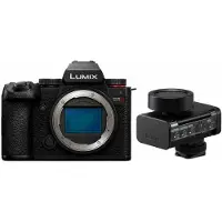 Panasonic Lumix DC-S5 II + LUMIX DMW-DMS1E Digitale Shotgun Microfoon