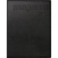 Rido Buchkalender magnum Prestige, zwart, 183×240 mm