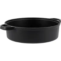 Paymali Gietijzeren grillpan, diep, 28 cm - YG-20141