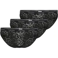 Calvin Klein Underwear Slip 'Icon Lace' lichtgrijs / zwart