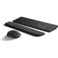 HP 580C draadloos toetsenbord, muis en polssteun zwart - Azerty
