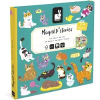 Janod - Magneti Stories - Katten – Educatieve magneetset