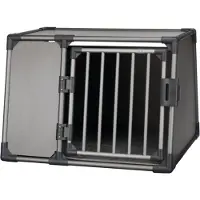 Trixie Vervoersbox Aluminium Grafiet - L 92X78X64 CM