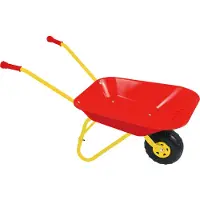 Vedes Metalen kinderkruiwagen rood