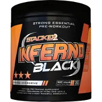 STACKER2 Europe Inferno Black - 30 servings - Orange