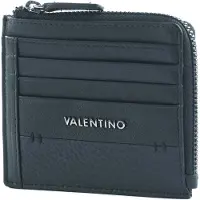 Valentino Leren kaarthouder Estro Credit Card Case Navy donkerblauw