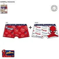 Marvel Spiderman boxershort - organic cotton certified - 2 stuks - maat 6/8 jaar