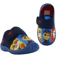 Ryhmä Hau Paw Patrol - Pantoffels kinderen voor jongens - Chase, Marshall en Rubble Sloffen kind met klittenbandsluiting - Schoenen van 2 tot 6 jaar - Maat 24 - Blauw