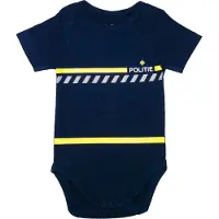 Fun2Wear - baby- politie Uniform - romper - korte mouw - maat 62/68