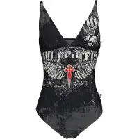 Rock Rebel by EMP - Rock Zwempak - Original Sinners Badeanzug - S tot XXL - voor Vrouwen - meerkleurig | Maat M