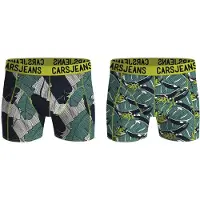 Cars Jeans Cars Jongens boxershort jongen blauw groen zwart wit - Maat 116