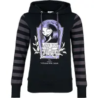 L'Étrange Noël De Monsieur Jack - Disney Trui met capuchon - Love You To Death - S tot 3XL - voor Vrouwen - zwart-lila - Maat XXL