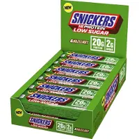 Mars Snickers Low Sugar High Protein Bar - 12 repen - Hazelnut
