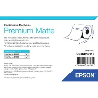 Epson C33S045418 premium matte doorlopende labelrol 76mm x 35m (origineel)
