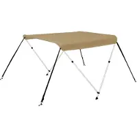 OceanSouth Aluminium biminitop - 2-boogs - Breedte 110 <> 170 cm - Hoogte 115 cm - Doek 160 cm