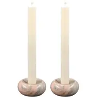 House of Nature Led dinerkaarsen creme 27cm - 2 stuks