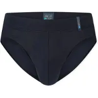 Schiesser Long Life Soft Rio Slip zwartblauw XL Heren