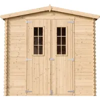 Timbela M369C - Houten tuinhuis - 4,33 m² - 226x236xH218 cm - zonder vloer