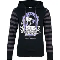 L'Étrange Noël De Monsieur Jack - Disney Trui met capuchon - Love You To Death - S tot 3XL - voor Vrouwen - zwart-lila | Maat S