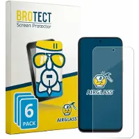BROTECT Screenprotector 6 Stuks voor Oppo K14x 5G Beschermglas transparant