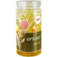 Elix - Jelly Pearls Geurparels - Luchtverfrisser - Gel Air Freshener - voor Interieur & Auto - Geurkorrels met Essentiële Oliën - Langdurige - 400ml - Orient