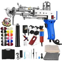 Lilac & Lily Elektrisch Tuftpistool - 2-in-1 Set - Tufting Gun - Tapijtmachine - DIY Tuftset Starterkit voor Handgemaakte Tapijten