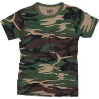 Coppens Kinder T-shirt camo | Maat 170-176