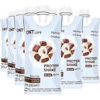 QNT Delicious Whey Shake - 12x 330 ml - Chocolade