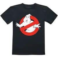 SOS Fantômes T-shirt voor kinderen - Kids - Distressed Logo - voor Kinderen - zwart - Maat 140