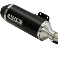 Arrow Urban Gts 300 Hpe Abs 21-22 Aluminium&steel Gehomologeerde Slip On Uitlaatdemper