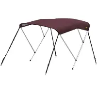 OceanSouth Aluminium biminitop - 3-boogs - Breedte 190 <>210 cm - Hoogte 130 cm - Doek 183 cm