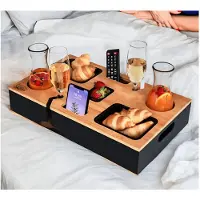 Adlibris Couch Caddy - Snackhouder Bank - 3 Vakken
