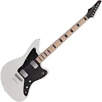 G4M 638 Baritone VI Electric Guitar White
