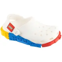 Crocs Klomp Unisex X Lego 4LW System White-Schoenmaat 37 - 38