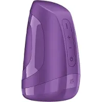 Satisfyer Men Heat Vibration | Masturbator met verwarmingsfunctie & 12 trilprogramma's | werkt op batterijen (3×AAA) | huidvriendelijke siliconen | waterdicht (IPX6) | toys voor mannen