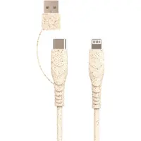 BIOnd BIO-CT-IP USB-C naar 8PIN & USB-A 3,5A kabel, 1,2 m