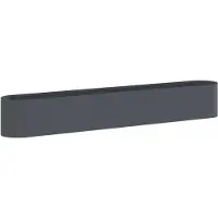 vidaXL Verhoogde Tuinbak Antracietkleurig 280 x 40 x 40 cm