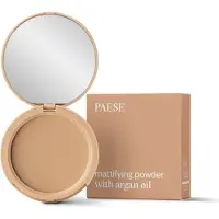 Paese Cosmetics Mattifying Argan Pressed Powder Compact Powder 8 g Nr. 04 - Natural