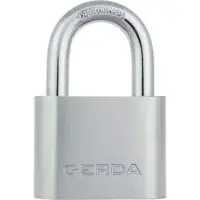 Gerda KSP 60 mat chroomstaal hangslot