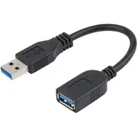 StarTech.com USB 3.0 verlengkabel 15 centimeter