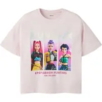 Name it Shirt 'NKFMaja Kpop' geel / lila / pink / rosé