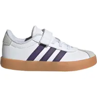 Adidas Schuhe - VL Court 3.0 El C - Ftwwht/Violet/Gu - - 33 - Schuhe