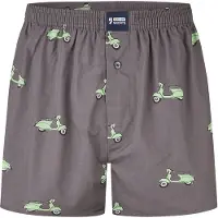 Happy Shorts Boxershorts antraciet