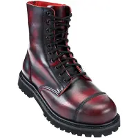 Brandit Veterboots 'Phantom' bourgogne / zwart