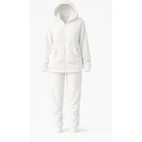 LEAFLETIC Huispak 'Women’s Hoodie and Jogger Set' wit