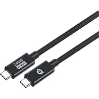 Conceptronic ETTA04B12 USB-C kabel, 4.0 naar C, lengte 1,20 meter, 5A, 40Gbps