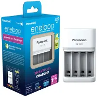 Panasonic BQ-CC55E Batterijlader NiMH AAA (potlood), AA (penlite)