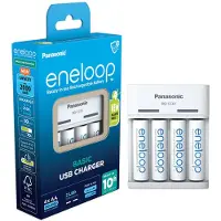OTB Panasonic eneloop USB-Ladegerät 4x AA 2000mAh (K-KJ61MCD40USB)