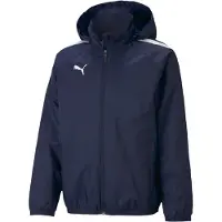 Puma Jas All Weather teamLIGA - Navy/Zwart Kids